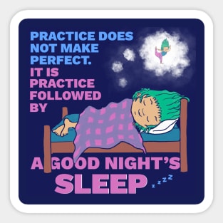 A Good Night's Sleep Sticker
